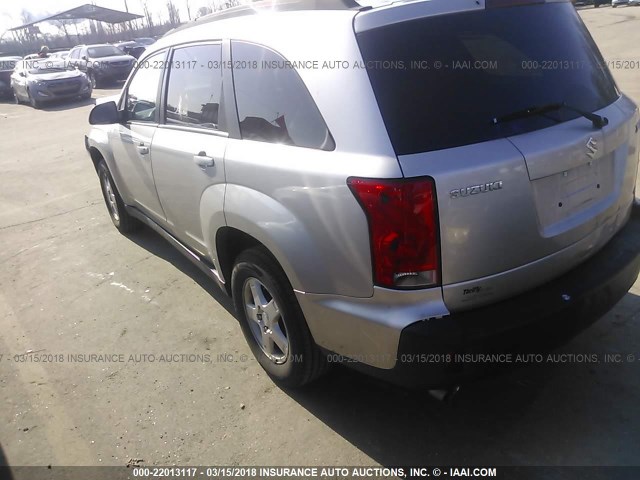 2S3DA117776108375 - 2007 SUZUKI XL7 SILVER photo 3