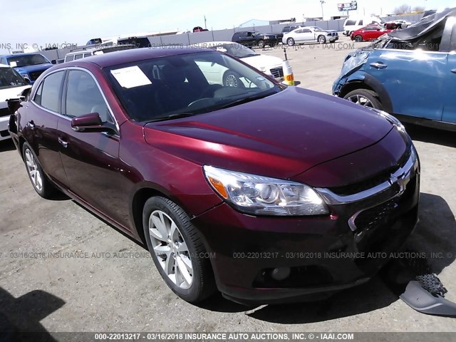 1G11F5SL2FF267436 - 2015 CHEVROLET MALIBU LTZ 栗色 照片 1