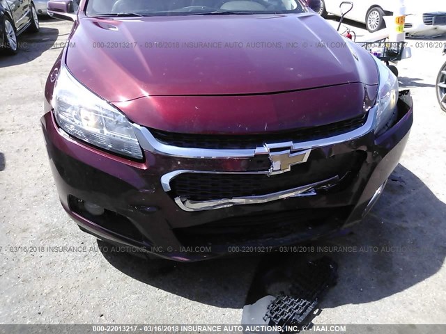 1G11F5SL2FF267436 - 2015 CHEVROLET MALIBU LTZ 栗色 照片 6