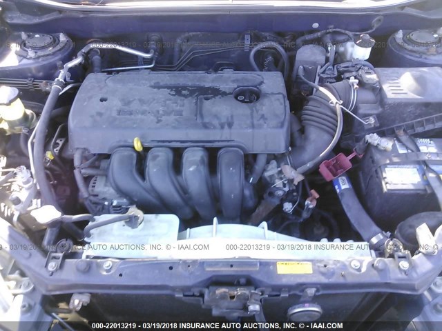 2T1LR30E56C551118 - 2006 TOYOTA COROLLA MATRIX XR BLUE photo 10