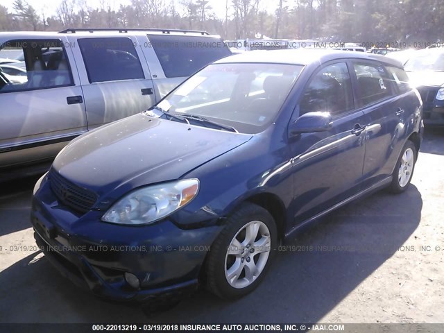 2T1LR30E56C551118 - 2006 TOYOTA COROLLA MATRIX XR BLUE photo 2