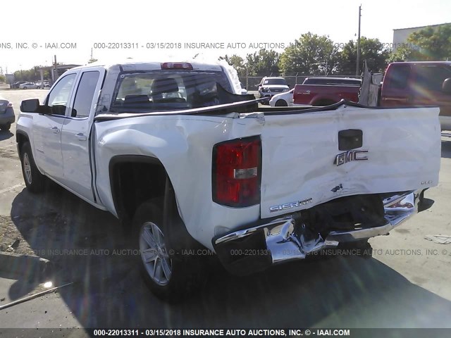 1GTR1UEC9EZ298792 - 2014 GMC SIERRA C1500 SLE WHITE photo 3