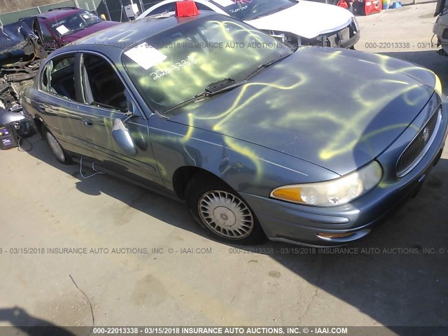 1G4HR54K1YU231930 - 2000 BUICK LESABRE LIMITED BLUE photo 1