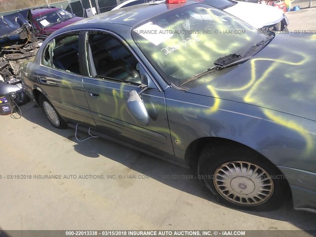 1G4HR54K1YU231930 - 2000 BUICK LESABRE LIMITED BLUE photo 6