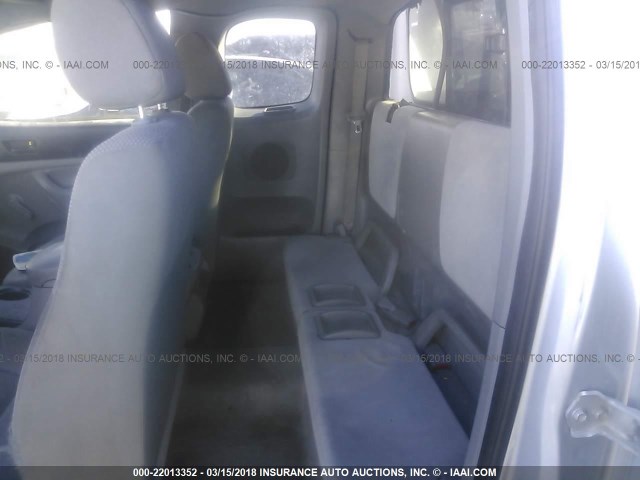 5TETX22N66Z148711 - 2006 TOYOTA TACOMA ACCESS CAB Күміс фото 8