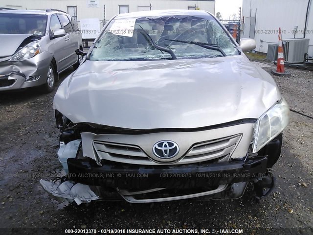 4T1BE46K49U335497 - 2009 TOYOTA CAMRY SE/LE/XLE Золотой фото 6