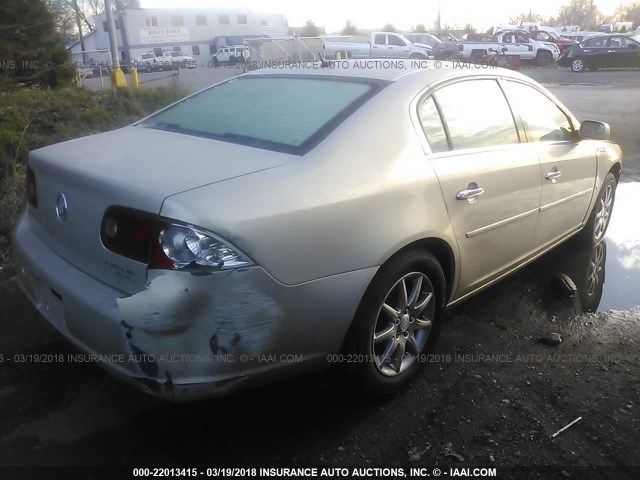 1G4HD57237U131529 - 2007 BUICK LUCERNE CXL TAN photo 4