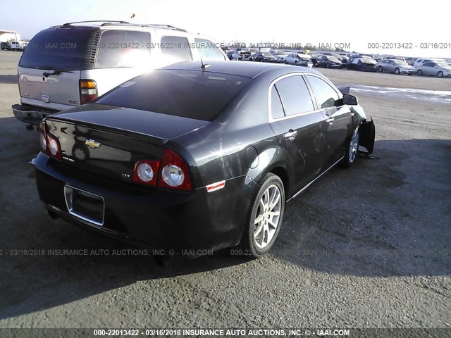 1G1ZK577684296575 - 2008 CHEVROLET MALIBU LTZ 黑色 照片 4