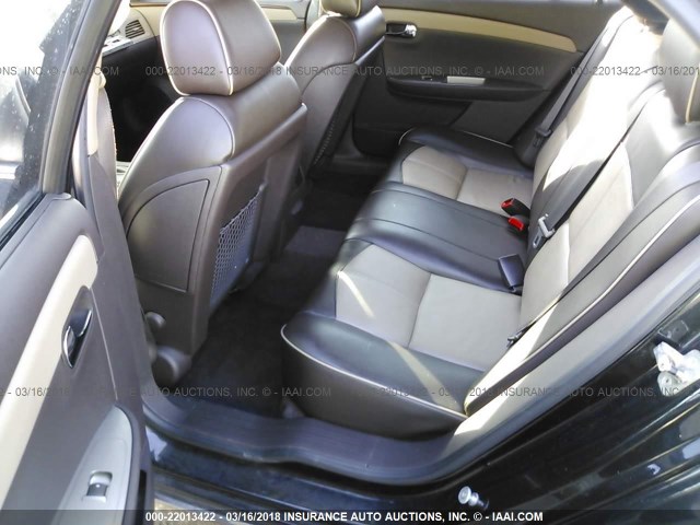 1G1ZK577684296575 - 2008 CHEVROLET MALIBU LTZ 黑色 照片 8