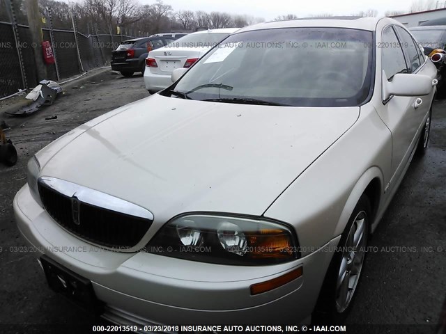 1LNHM87A2YY897433 - 2000 LINCOLN LS 奶油色 照片 2
