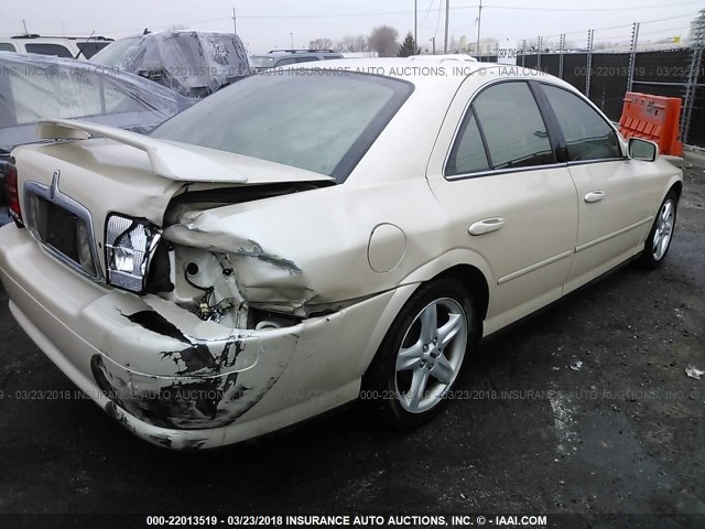 1LNHM87A2YY897433 - 2000 LINCOLN LS 奶油色 照片 4