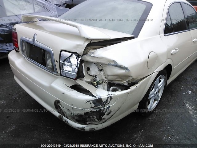 1LNHM87A2YY897433 - 2000 LINCOLN LS 奶油色 照片 6