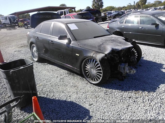 WBANE53506CK91003 - 2006 BMW 525 I BLACK photo 1