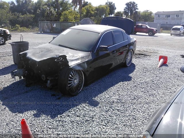 WBANE53506CK91003 - 2006 BMW 525 I BLACK photo 2