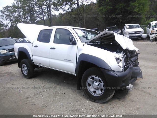 5TFJX4GN6DX023479 - 2013 TOYOTA TACOMA DOUBLE CAB 白色 照片 1