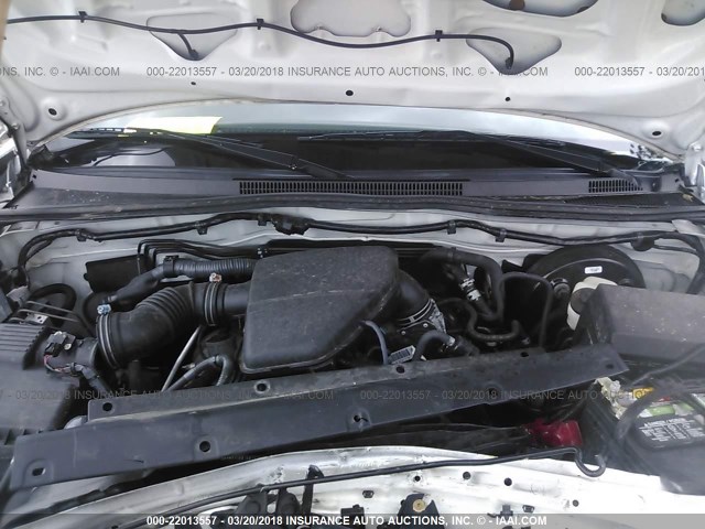 5TFJX4GN6DX023479 - 2013 TOYOTA TACOMA DOUBLE CAB 白色 照片 10