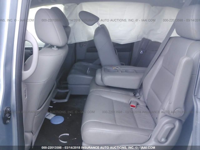 5FNRL5H64BB067872 - 2011 HONDA ODYSSEY EXL ღია ლურჯი ფოტო 8