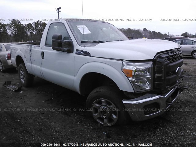 1FTBF2B61GEA10151 - 2016 FORD F250 SUPER DUTY WHITE photo 1