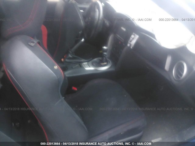 JF1ZNAA16D1709642 - 2013 TOYOTA SCION FR-S ლურჯი ფოტო 5