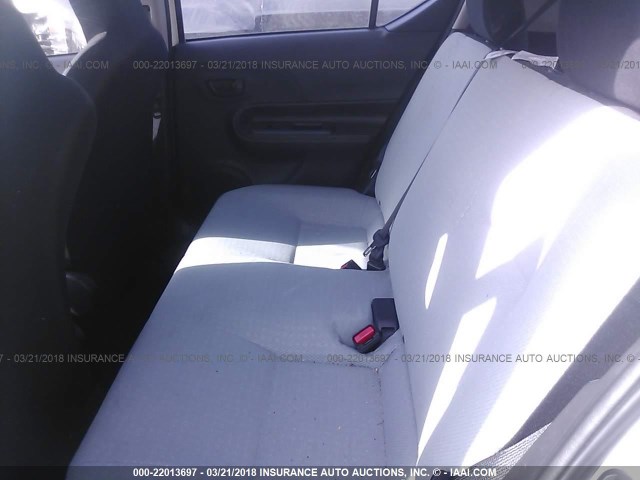 JTDKDTB30G1130869 - 2016 TOYOTA PRIUS C WHITE photo 8