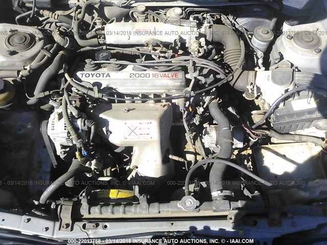 4T1SV21EXKU015547 - 1989 TOYOTA CAMRY DLX 灰色 照片 10