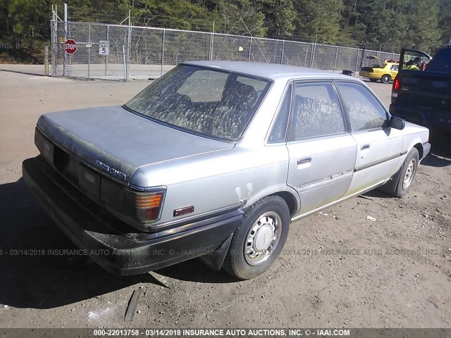 4T1SV21EXKU015547 - 1989 TOYOTA CAMRY DLX 灰色 照片 4