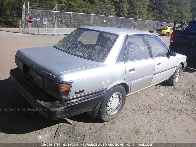 4T1SV21EXKU015547 - 1989 TOYOTA CAMRY DLX GRAY photo 4