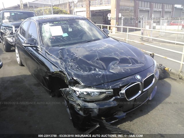 WBA3C3G54FNS74284 - 2015 BMW 320 I/XDRIVE Schwarz Foto 1