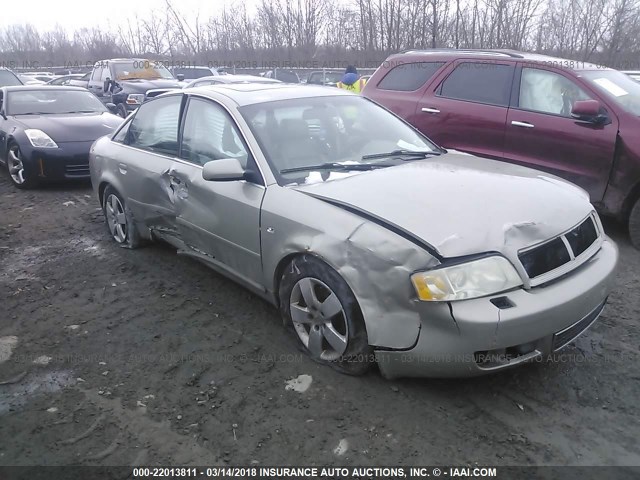 WAULT64B62N043943 - 2002 AUDI A6 3.0 QUATTRO Champagne photo 1