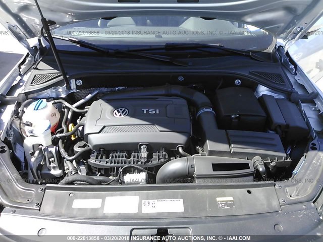 1VWDT7A33HC072375 - 2017 VOLKSWAGEN PASSAT R-LINE Gümüş foto 10