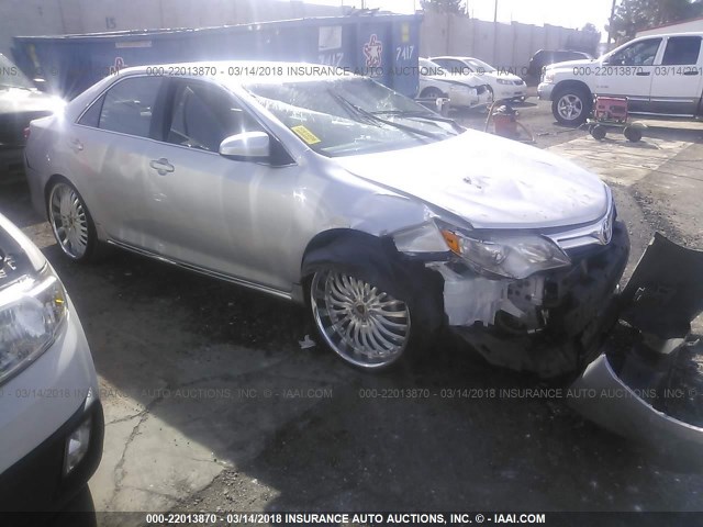 4T4BF1FK1CR219862 - 2012 TOYOTA CAMRY SE/LE/XLE ვერცხლისფერი ფოტო 1