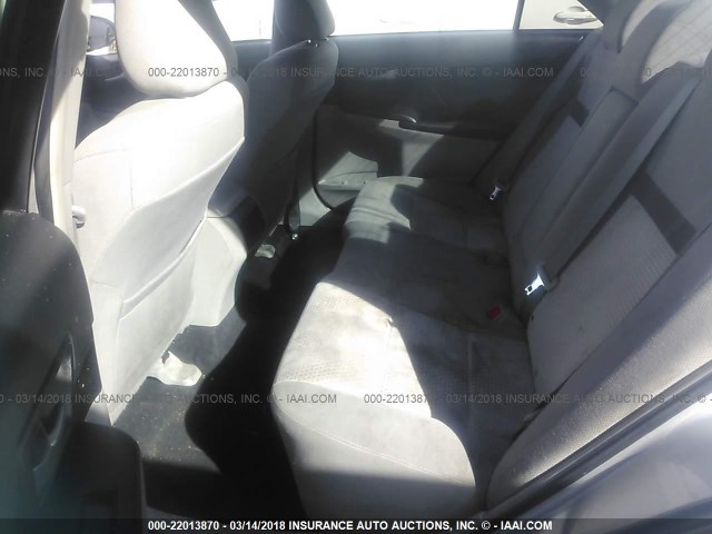 4T4BF1FK1CR219862 - 2012 TOYOTA CAMRY SE/LE/XLE ვერცხლისფერი ფოტო 8