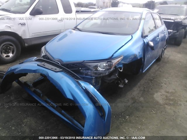 JTNKARJE2GJ518048 - 2016 TOYOTA SCION IM BLUE photo 6