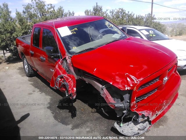 1C6RD6FT5CS310533 - 2012 DODGE RAM 1500 ST RED photo 1