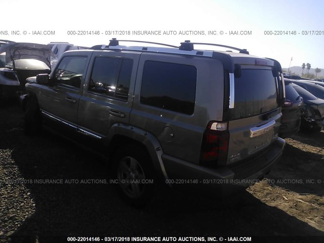 1J8HG58226C168398 - 2006 JEEP COMMANDER LIMITED GOLD photo 3