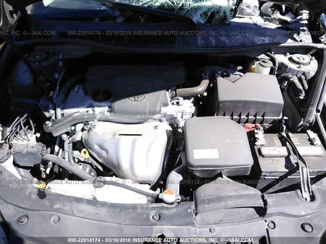 4T1BF1FK1GU539814 - 2016 TOYOTA CAMRY LE/XLE/SE/XSE Dark Blue photo 10