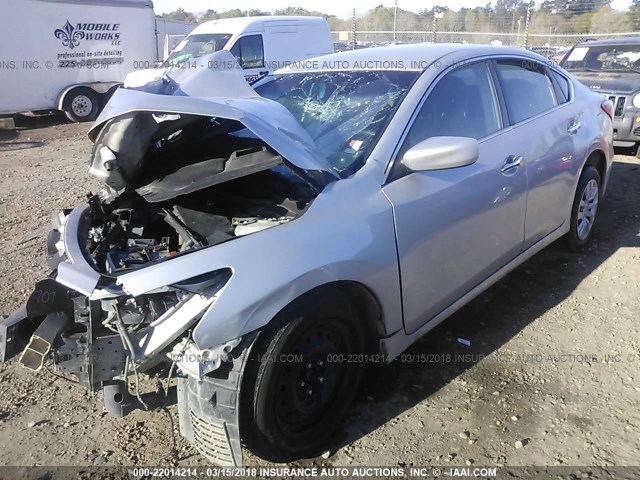 1N4AL3APXDC272381 - 2013 NISSAN ALTIMA 2.5/S/SV/SL SILVER photo 2