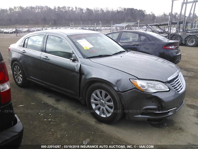 1C3CCBBG6CN250252 - 2012 CHRYSLER 200 TOURING GRAY photo 1