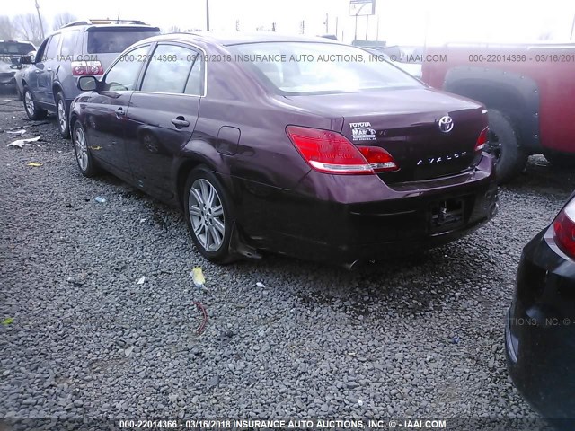 4T1BK36B46U165320 - 2006 TOYOTA AVALON XL/XLS/TOURING/LIMITED PURPLE photo 3