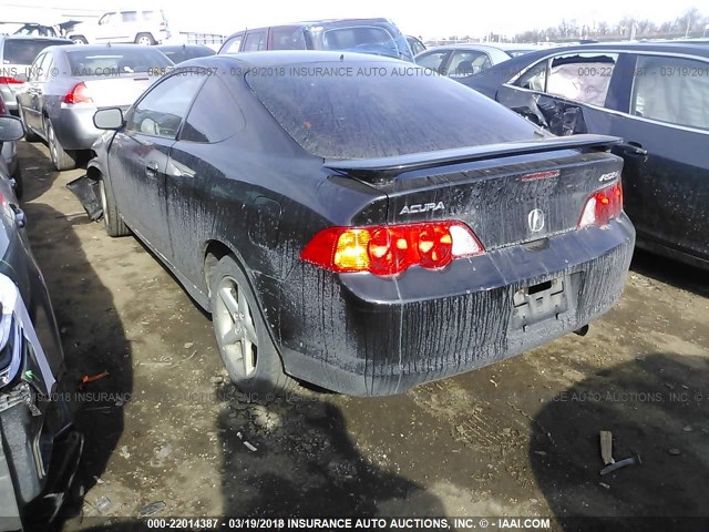 JH4DC530X4S016460 - 2004 ACURA RSX TYPE-S BLACK photo 3