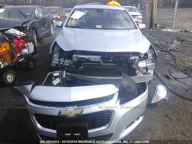1G11F5SLXFF117607 - 2015 CHEVROLET MALIBU LTZ 银色 照片 6