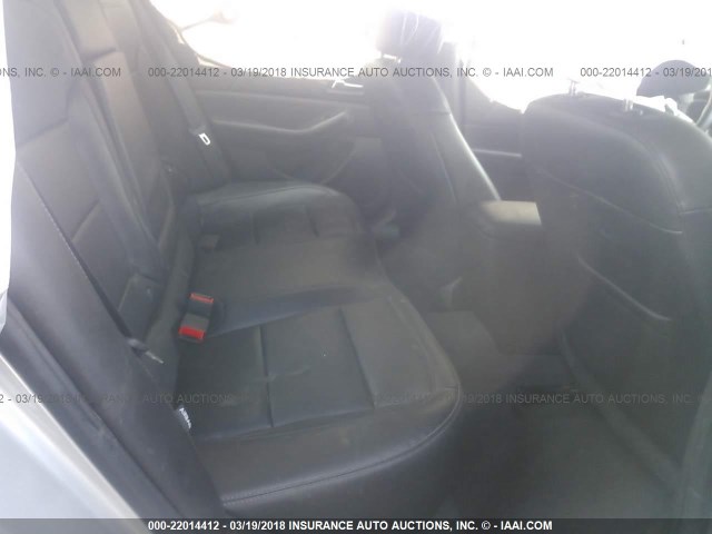 1G11F5SLXFF117607 - 2015 CHEVROLET MALIBU LTZ 银色 照片 8