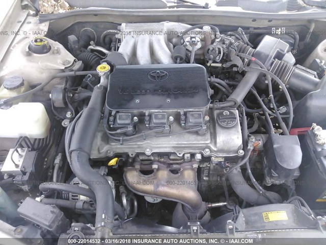 JT2BF22K010312234 - 2001 TOYOTA CAMRY CE/LE/XLE 金色 照片 10