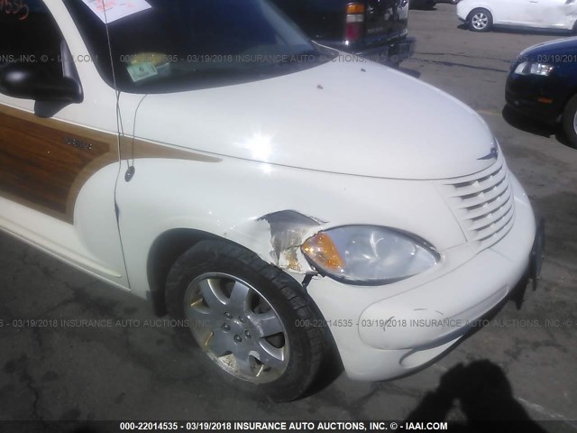 3C4FY58B64T212027 - 2004 CHRYSLER PT CRUISER TOURING WHITE photo 6