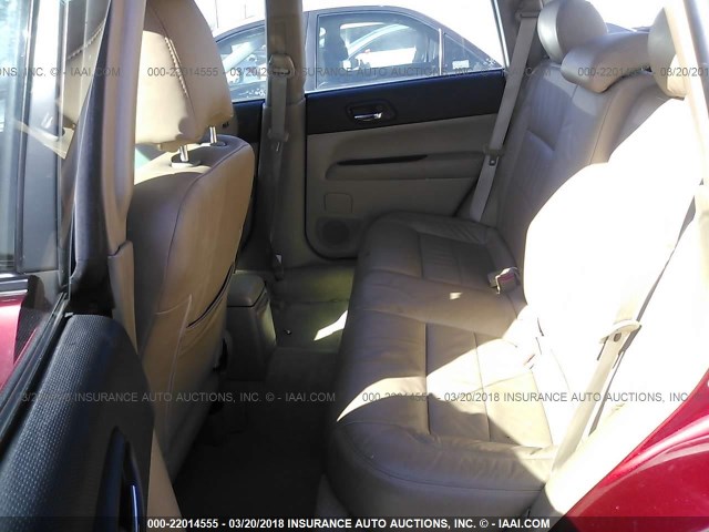 JF1SG65603H716431 - 2003 SUBARU FORESTER 2.5XS მუქწითელი ფოტო 8