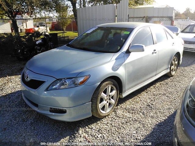 4T1BE46K89U899931 - 2009 TOYOTA CAMRY SE/LE/XLE Light Blue photo 2