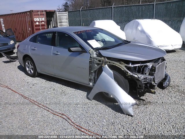 1G1ZB5ST9HF292237 - 2017 CHEVROLET MALIBU LS ვერცხლისფერი ფოტო 1