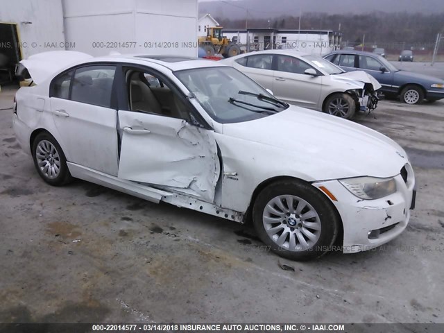 WBAPK53519A643331 - 2009 BMW 328 XI SULEV WHITE photo 1