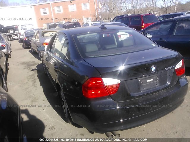 WBAVD13536KV02308 - 2006 BMW 325 XI BLACK photo 3