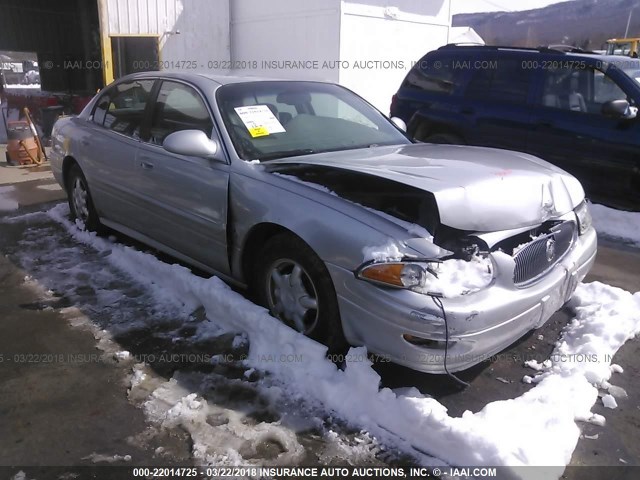 1G4HP54K014143625 - 2001 BUICK LESABRE CUSTOM SILVER photo 1